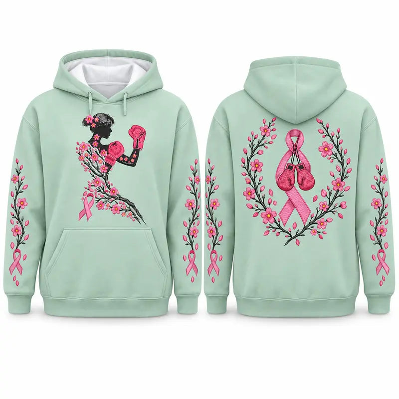 Together We Fight Breast Cancer Awareness Hoodie