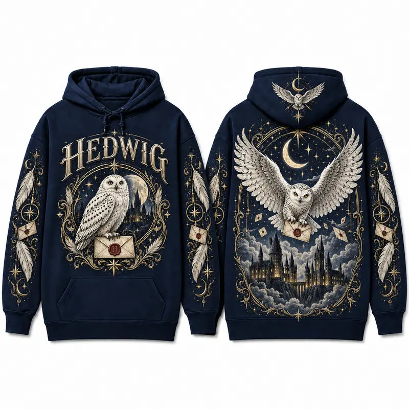 Harry Potter Hogwarts Graphic Pullover Hoodie