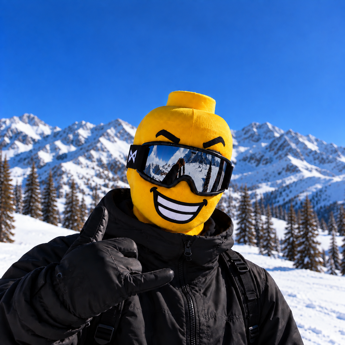LegoHead Ski Mask