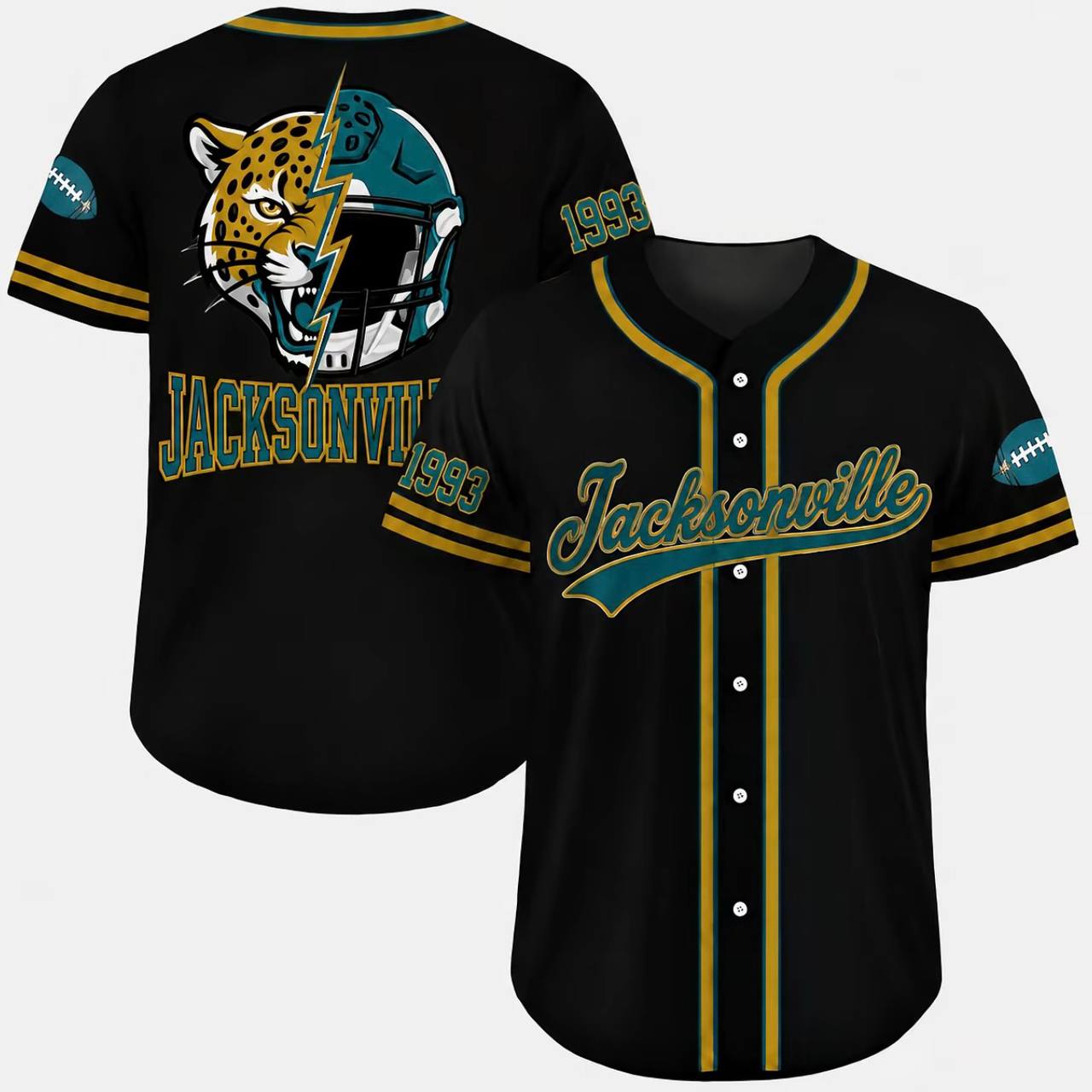 Football Team Baseball Jersey, Game Day Shirt for Football Lover
