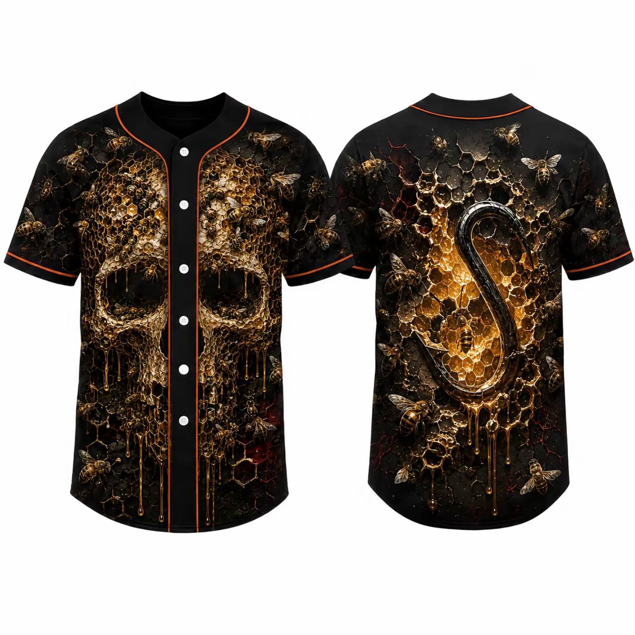 Horror Slasher Baseball Jersey, Classic Horror Movie Characters Shirt