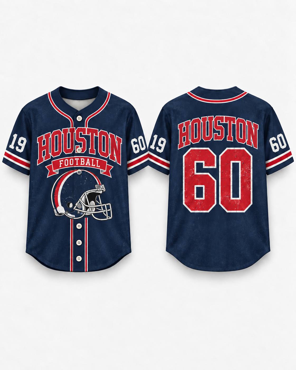Football Team Baseball Jersey, Game Day Shirt for Football Lover