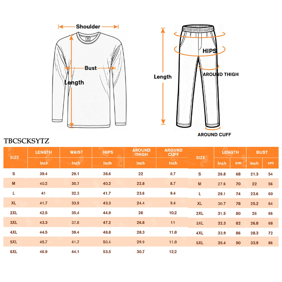 set size chart