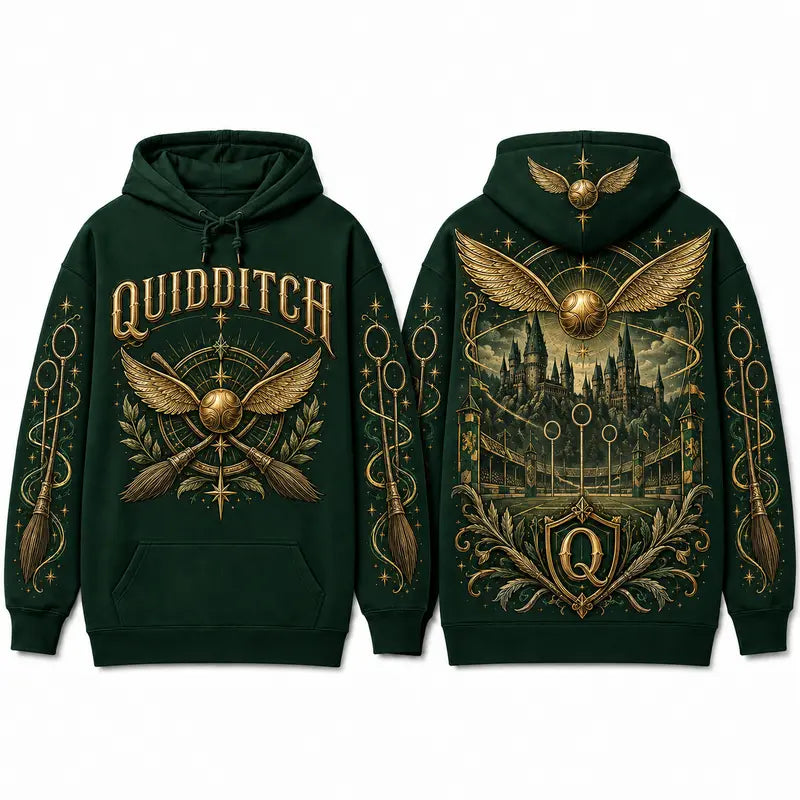 Harry Potter Hogwarts Graphic Pullover Hoodie