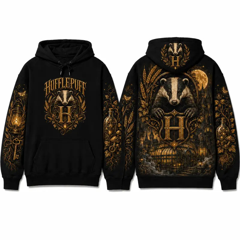 Harry Potter Hogwarts Graphic Pullover Hoodie