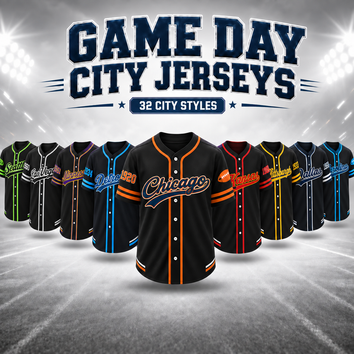 Football Team Baseball Jersey, Game Day Shirt for Football Lover