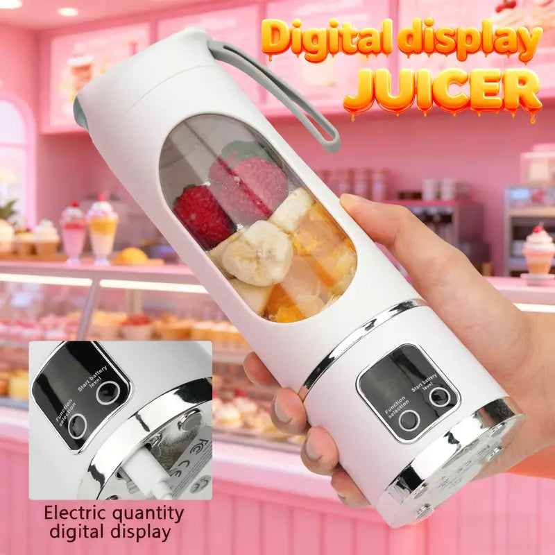 Portable USB Rechargeable Blender – Smoothie & Shake Maker