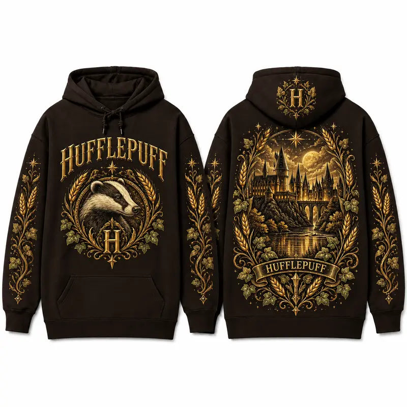 Harry Potter Hogwarts Graphic Pullover Hoodie