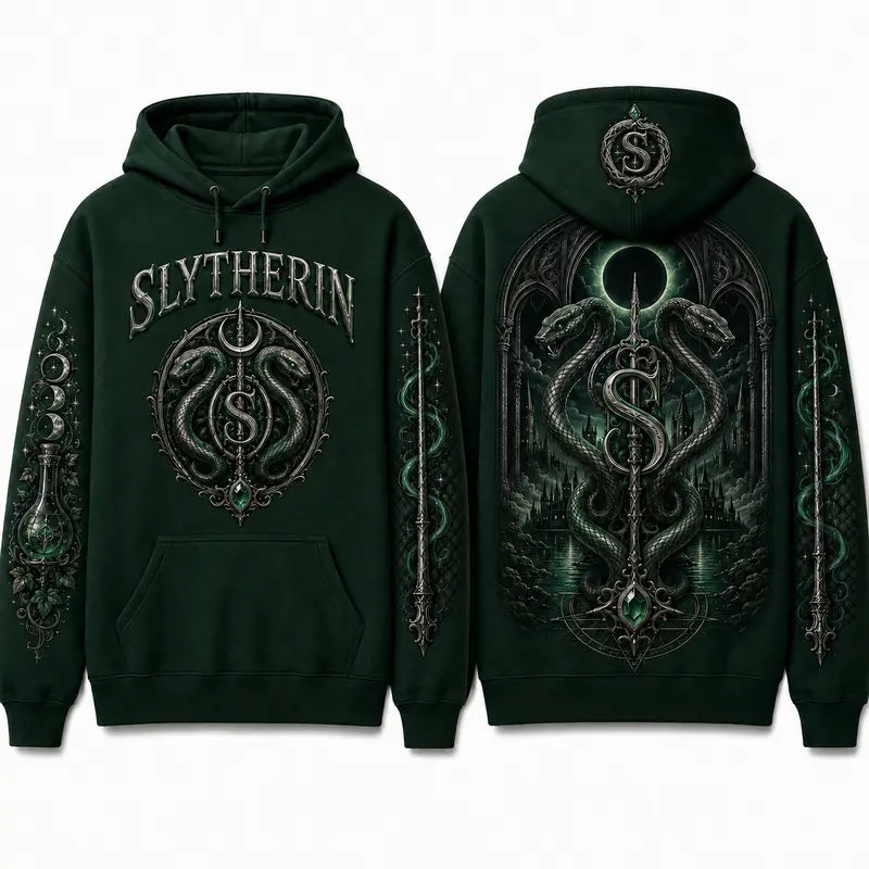 Harry Potter Hogwarts Graphic Pullover Hoodie