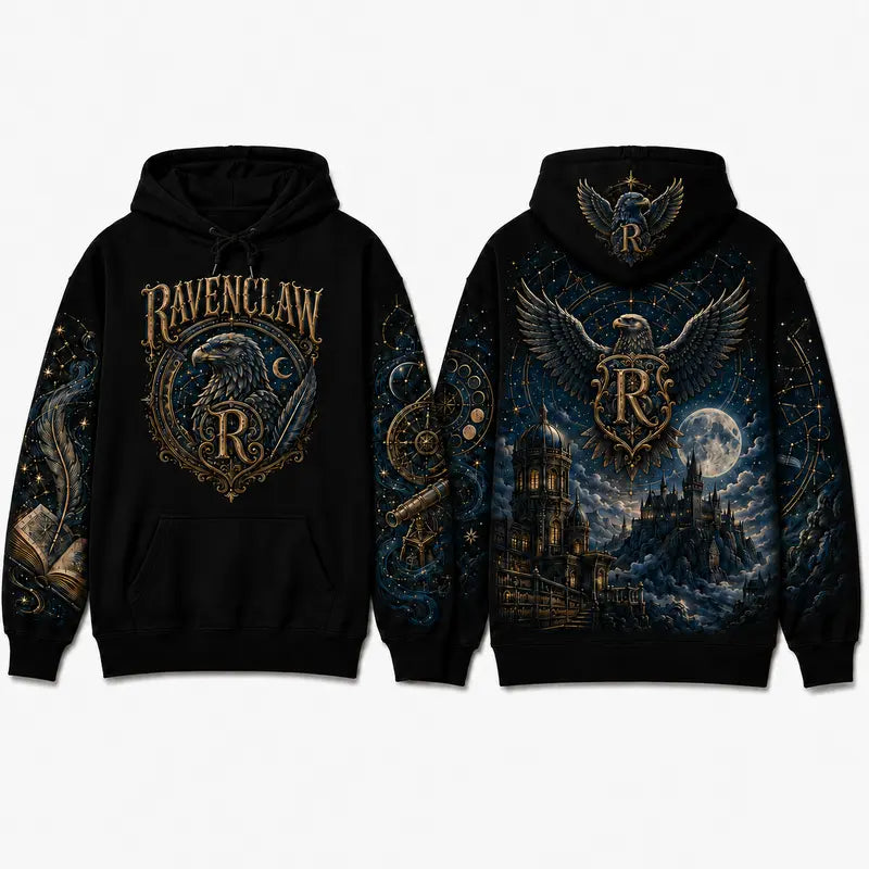 Harry Potter Hogwarts Graphic Pullover Hoodie