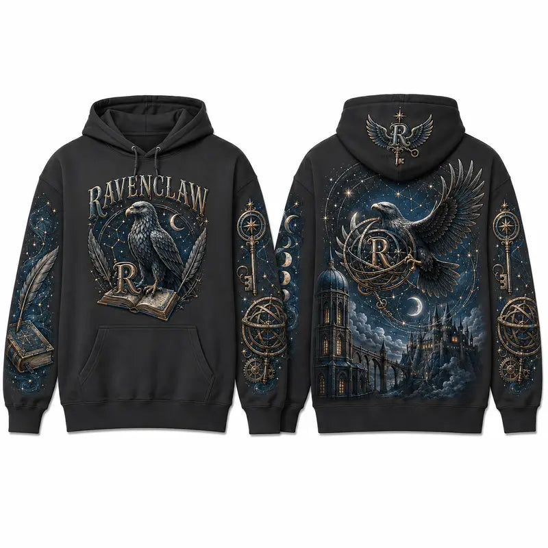 Harry Potter Hogwarts Graphic Pullover Hoodie