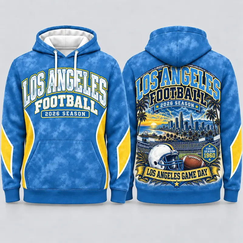 Game Day City Football Hoodie – Retro Helmet Graphic, 32 City Styles