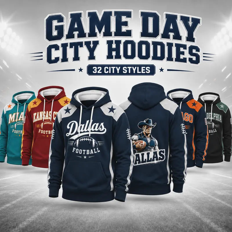 Game Day City Football Hoodie