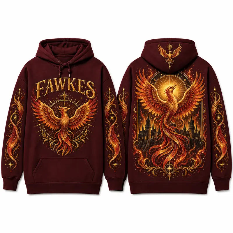 Harry Potter Hogwarts Graphic Pullover Hoodie