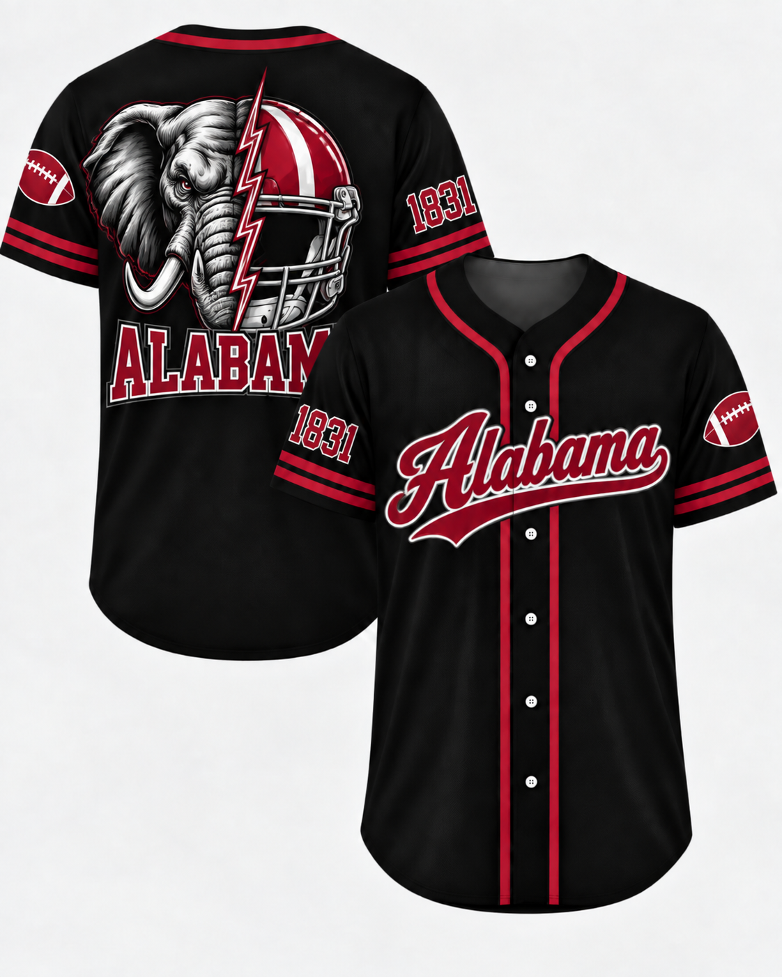Vintage College Football City Jersey – Game Day Fan Baseball Shirt