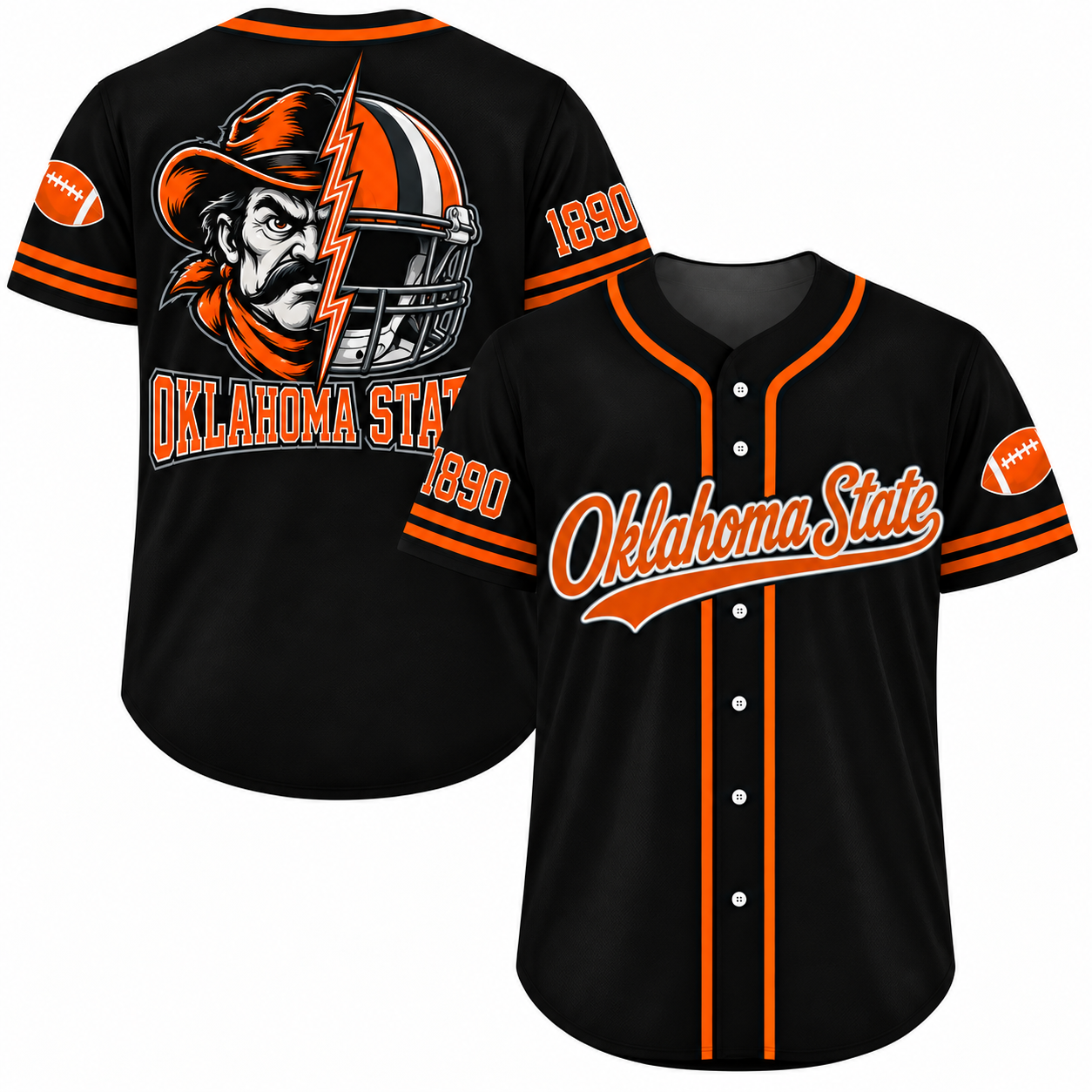 Vintage College Football City Jersey – Game Day Fan Baseball Shirt