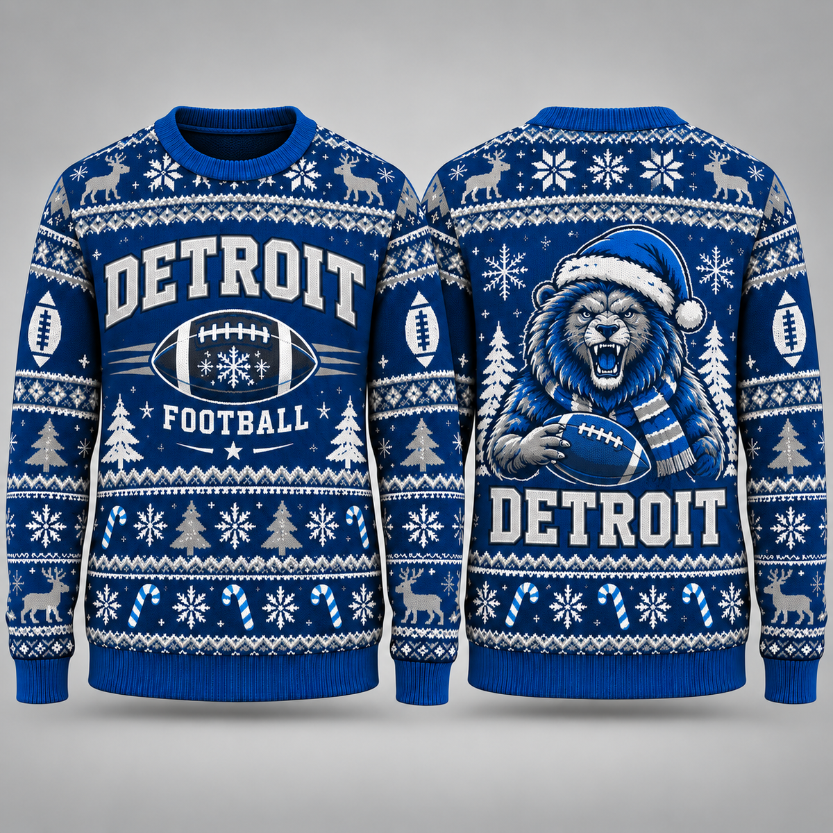 Vintage City Football Ugly Sweater – Christmas Sports Fan Gift