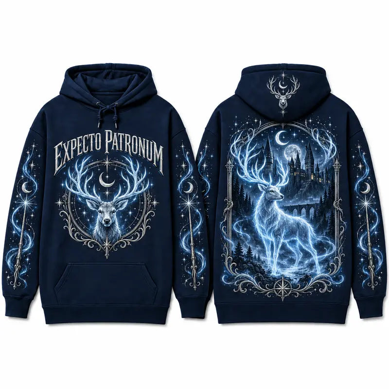 Harry Potter Hogwarts Graphic Pullover Hoodie
