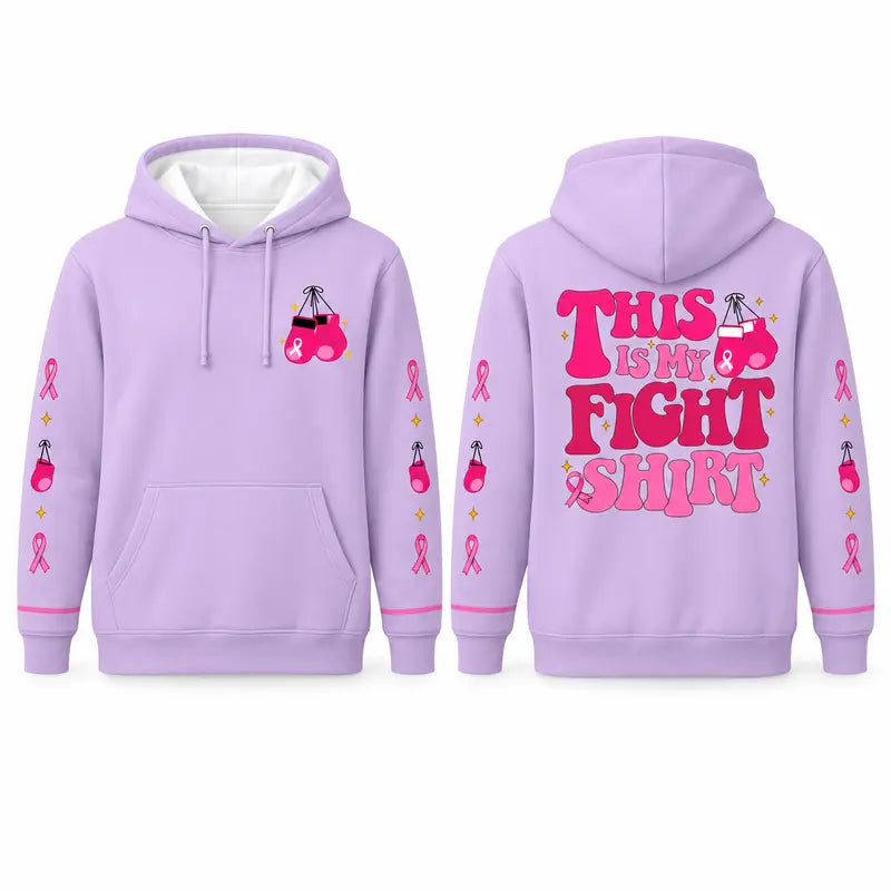 Together We Fight Breast Cancer Awareness Hoodie