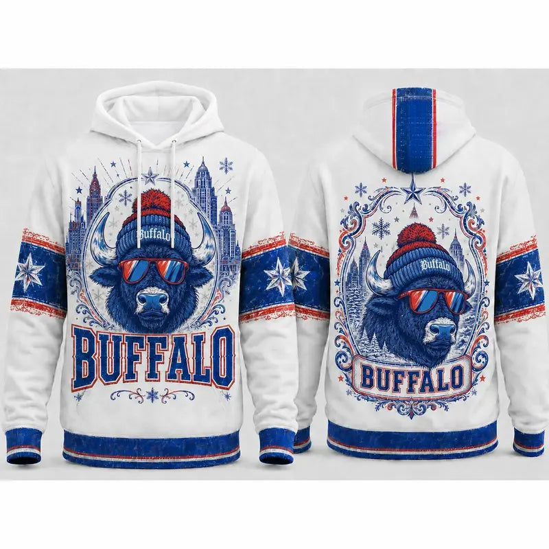 Vintage City Football Hoodie – Retro Game Day All-Over Print Pullover for Football Fans