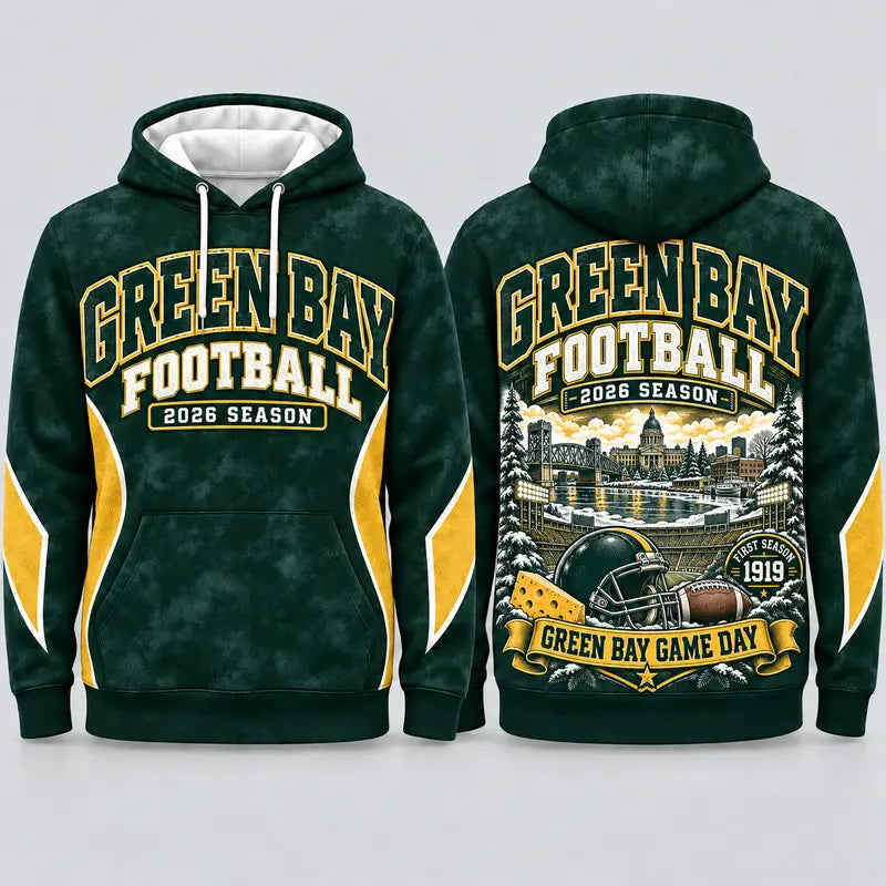 Game Day City Football Hoodie – Retro Helmet Graphic, 32 City Styles