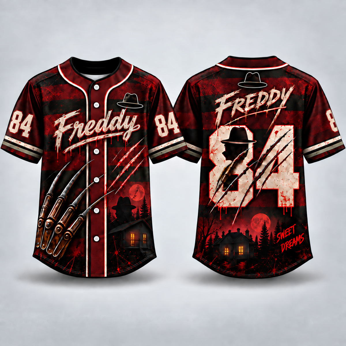 Horror Legends Baseball Jersey Collection