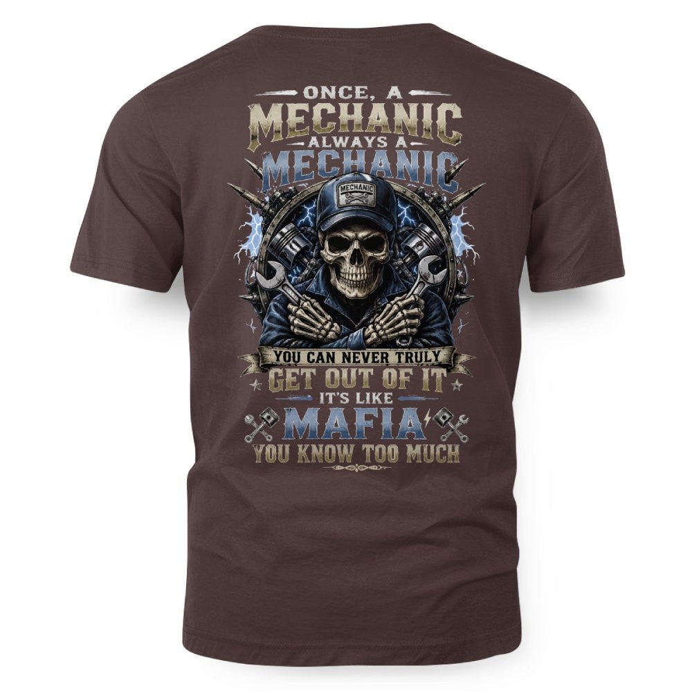 Always A Mechanic - Skull T-Shirt Hoodie & More