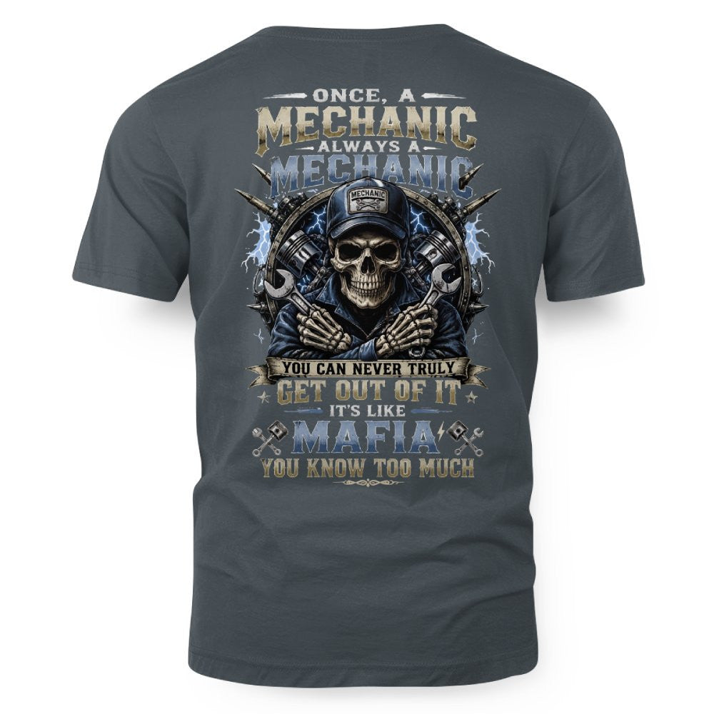 Always A Mechanic - Skull T-Shirt Hoodie & More
