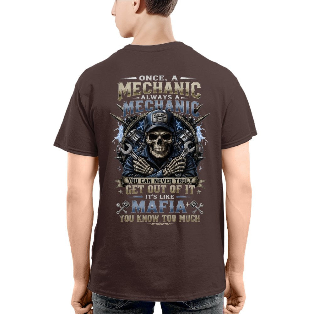 Always A Mechanic - Skull T-Shirt Hoodie & More