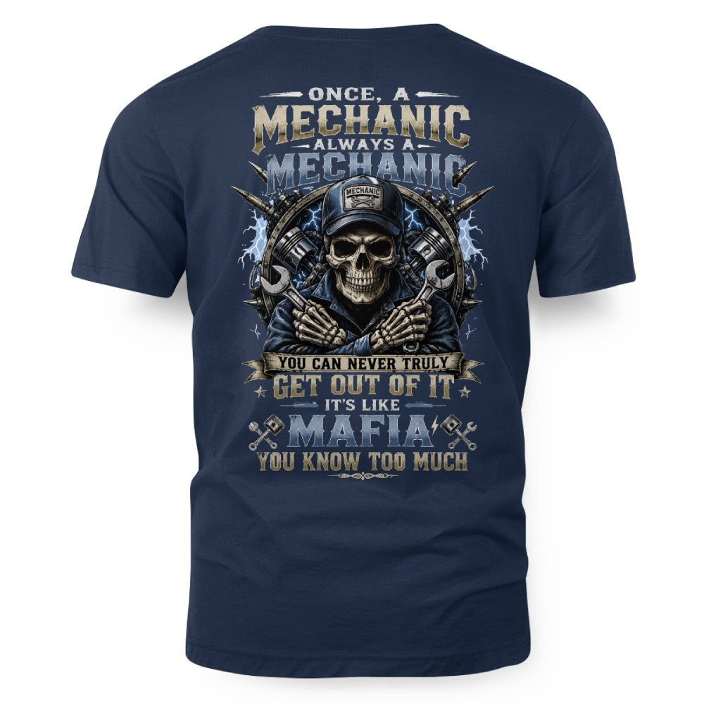 Always A Mechanic - Skull T-Shirt Hoodie & More