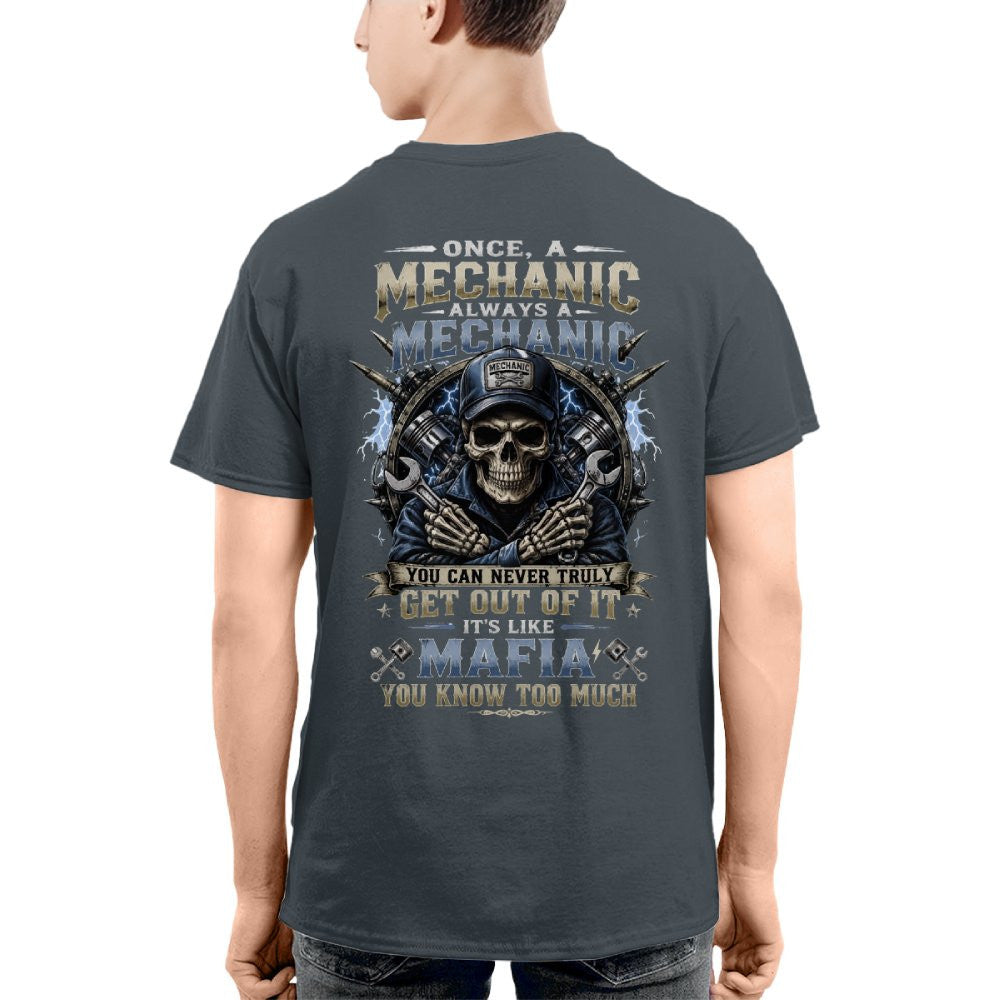 Always A Mechanic - Skull T-Shirt Hoodie & More