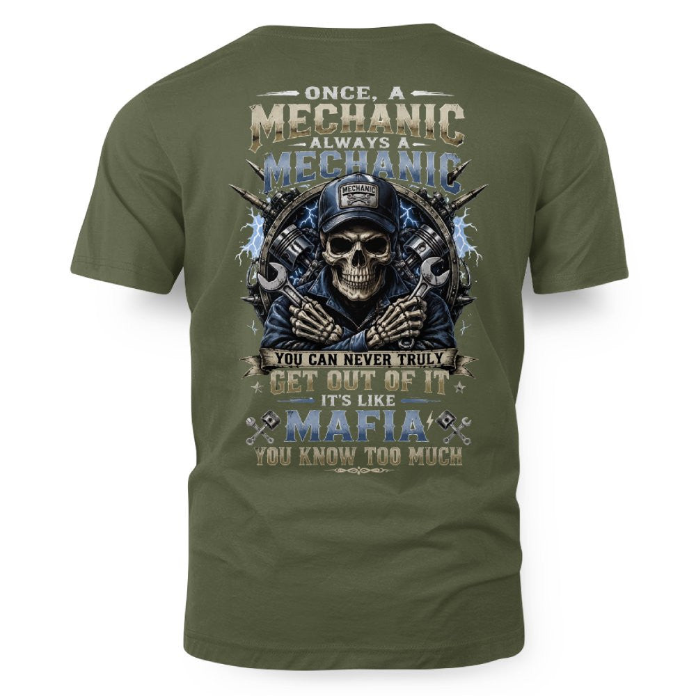 Always A Mechanic - Skull T-Shirt Hoodie & More