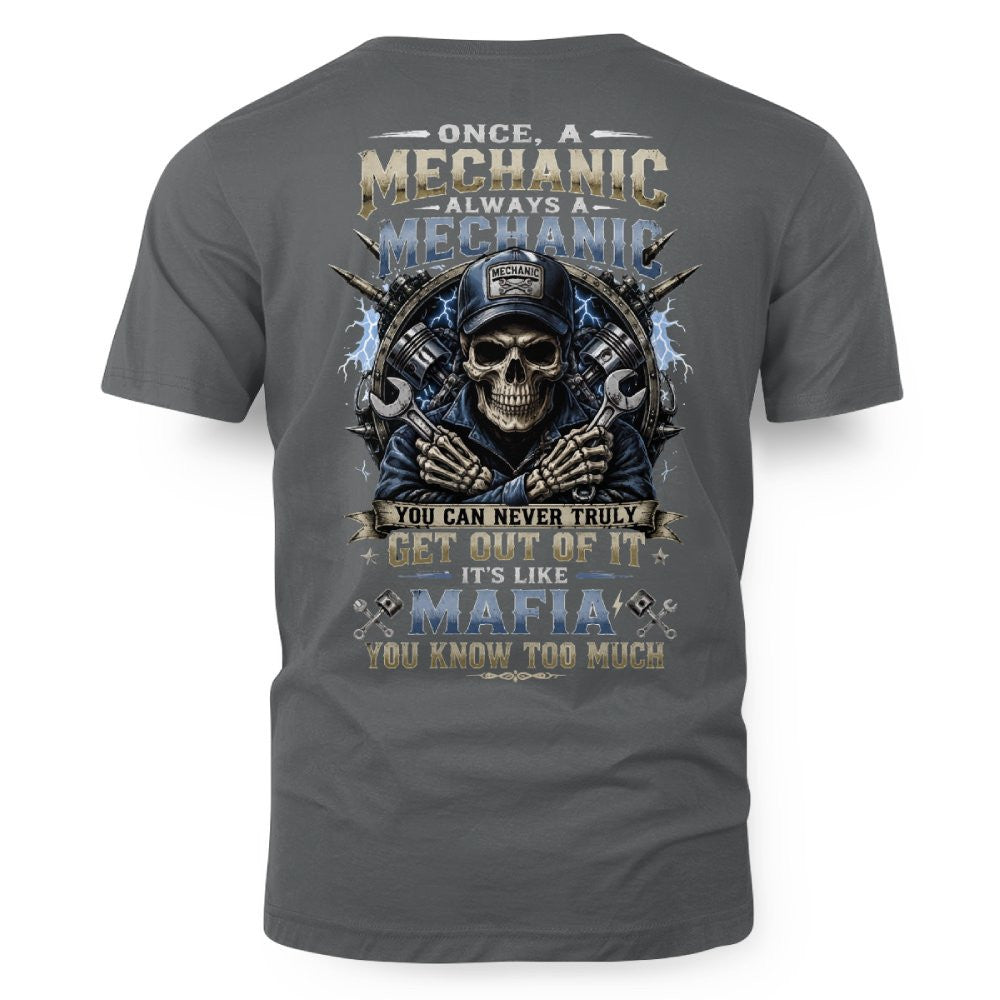 Always A Mechanic - Skull T-Shirt Hoodie & More
