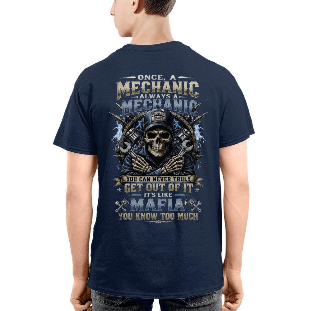 Always A Mechanic - Skull T-Shirt Hoodie & More
