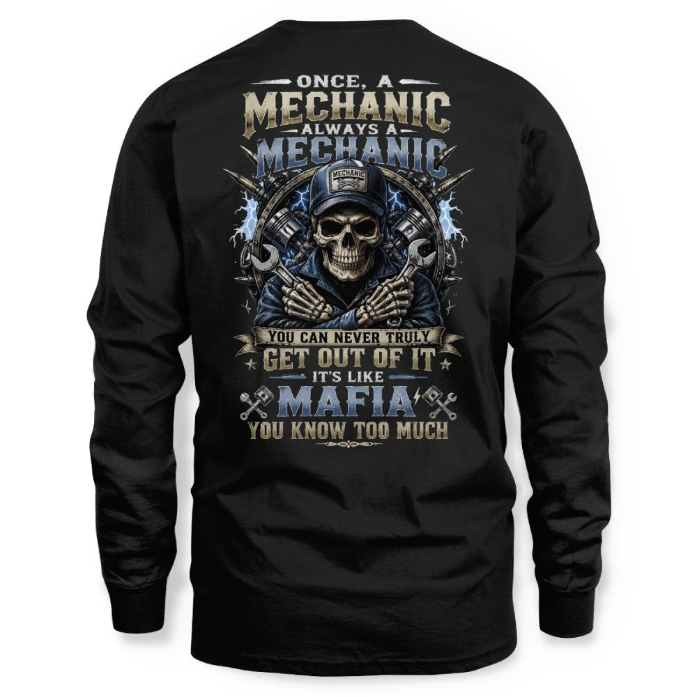 Always A Mechanic - Skull T-Shirt Hoodie & More