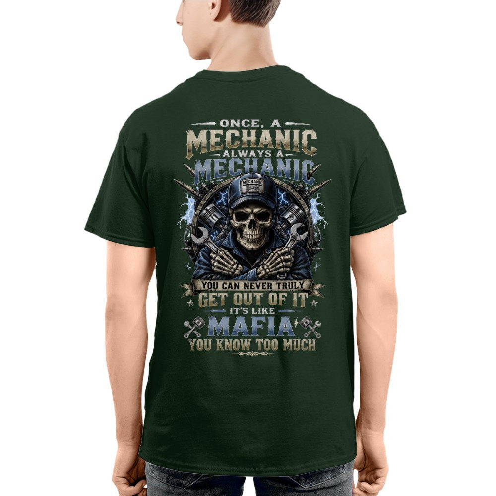Always A Mechanic - Skull T-Shirt Hoodie & More