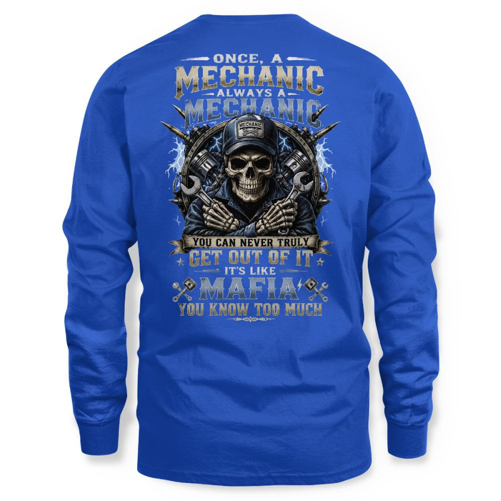 Always A Mechanic - Skull T-Shirt Hoodie & More