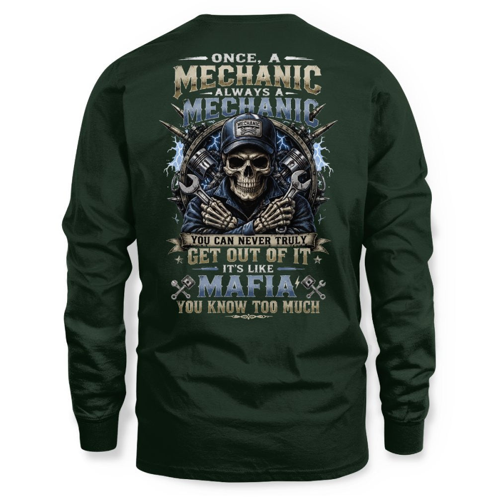 Always A Mechanic - Skull T-Shirt Hoodie & More