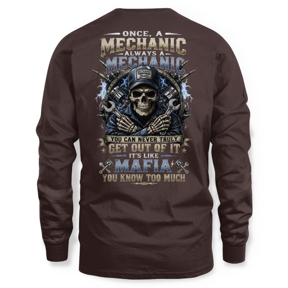 Always A Mechanic - Skull T-Shirt Hoodie & More