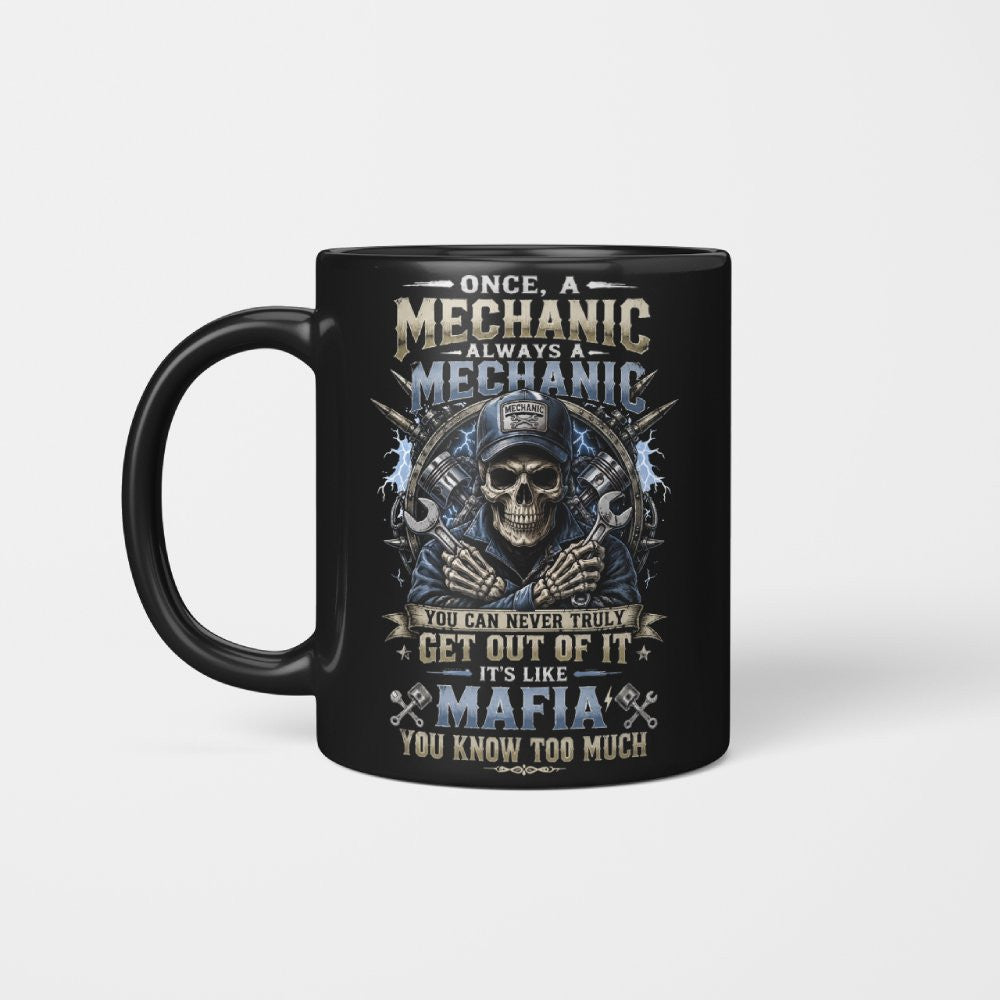 Always A Mechanic - Skull T-Shirt Hoodie & More