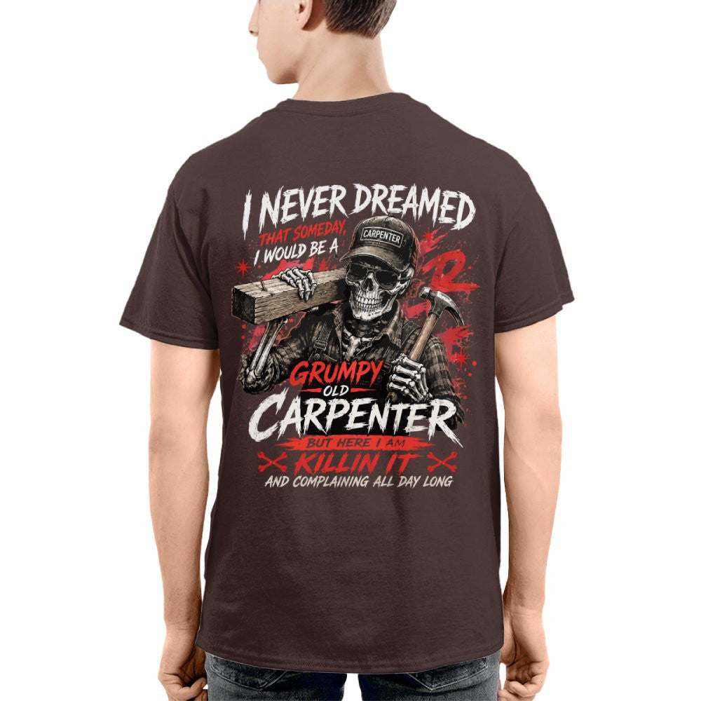 Grumpy Old Carpenter - T-Shirt Hoodie & More