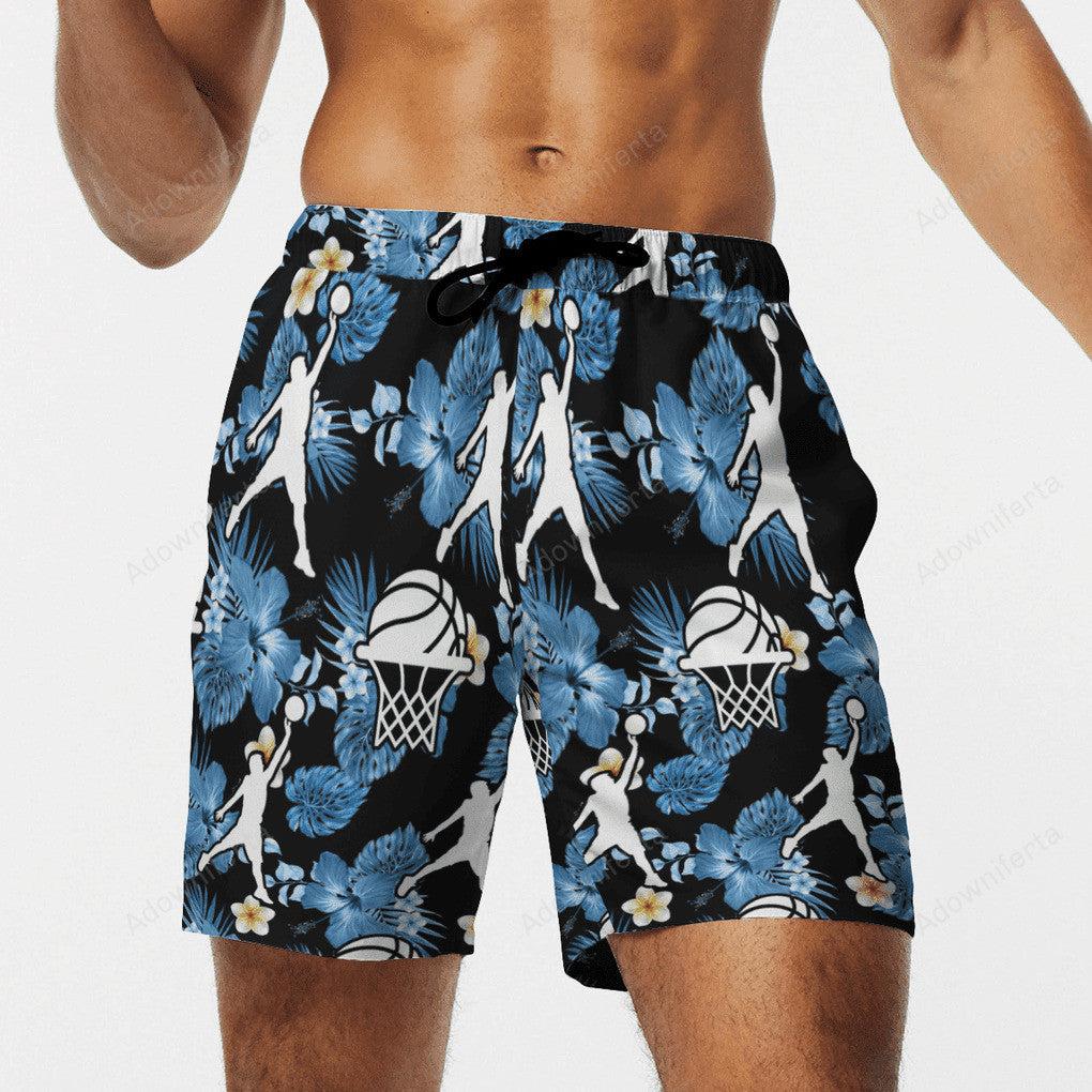 Basketball Nature Hawaiian Shorts