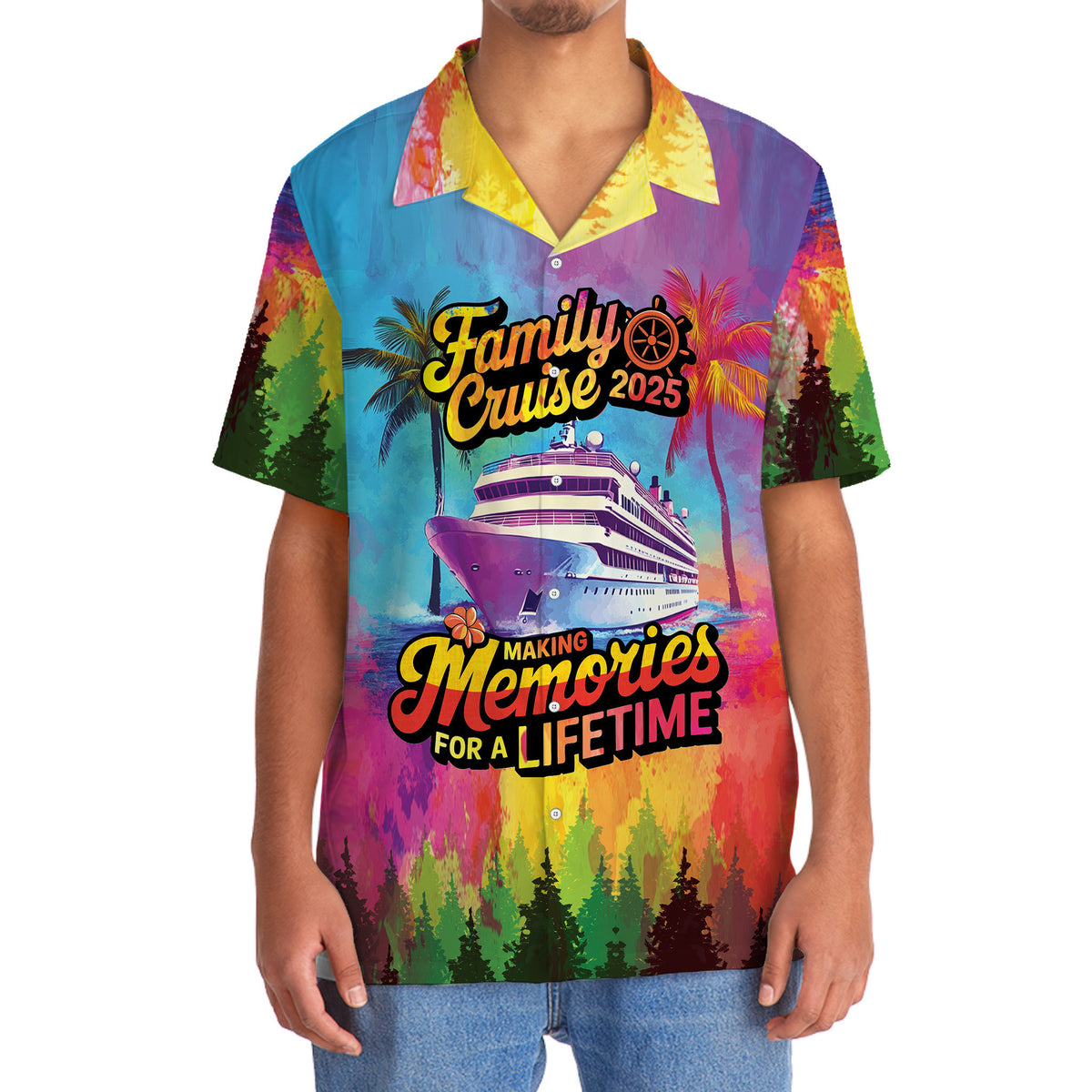 Family Cruise 2025 Making Memories For A Lifetime Hawaiian Shirt