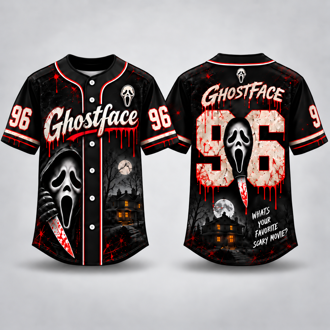 Horror Legends Baseball Jersey Collection