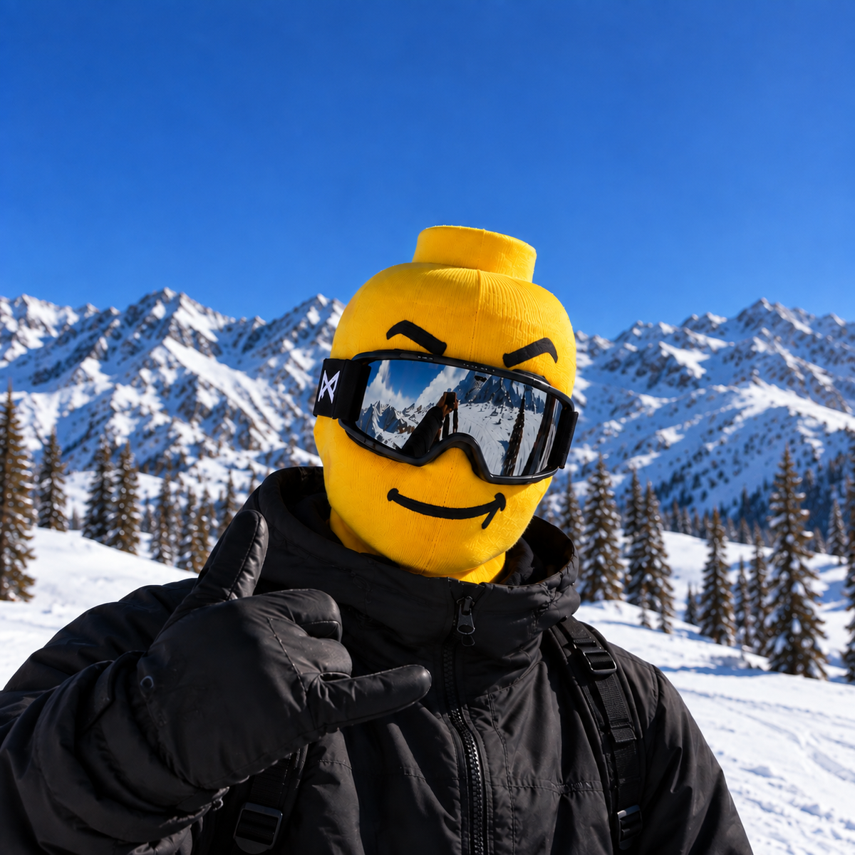 LegoHead Ski Mask