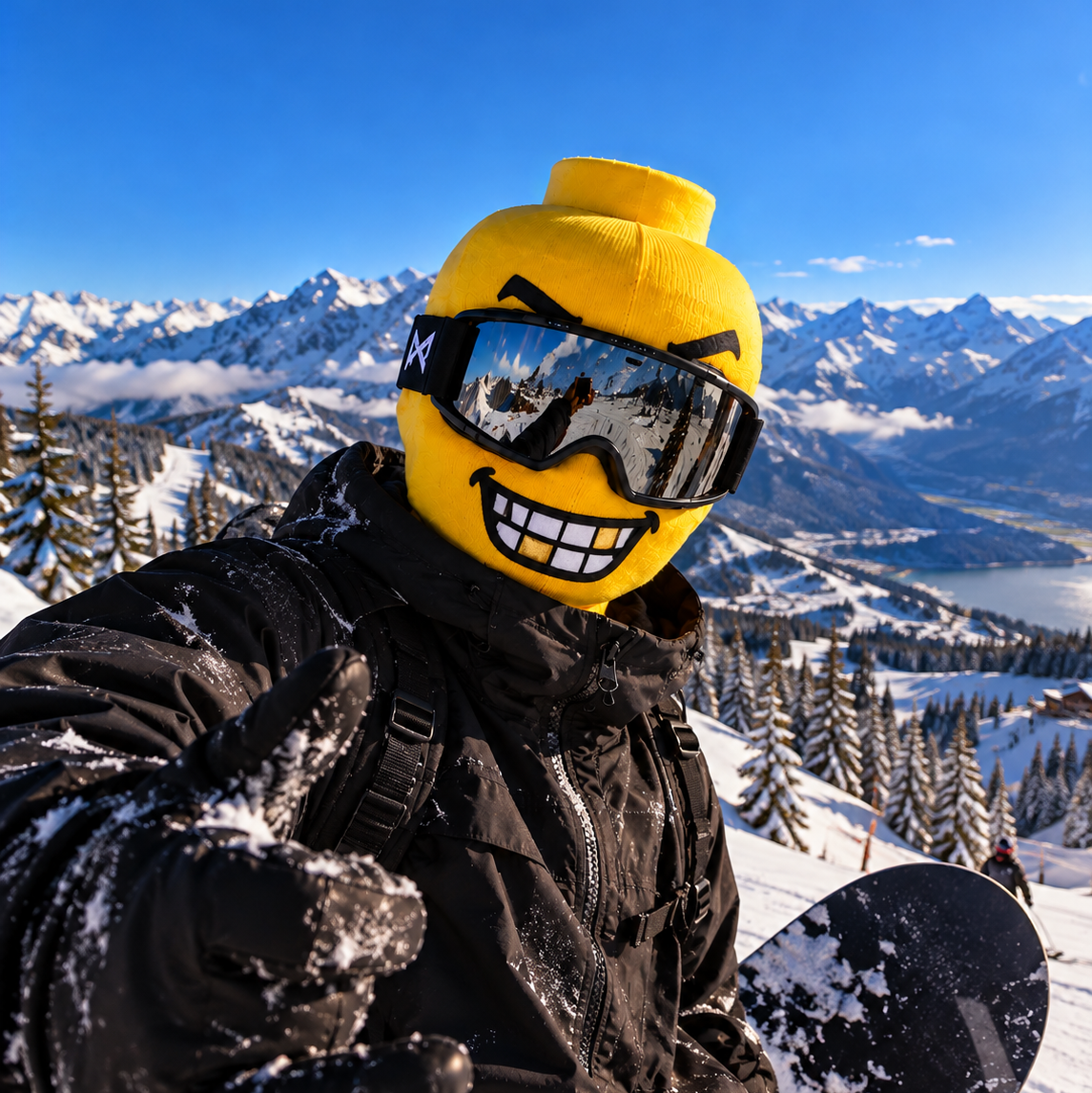 LegoHead Ski Mask