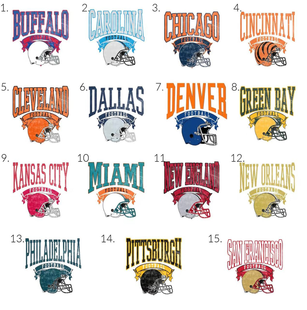 Vintage Football Sweatshirt Hometown Team Pullovers Sublimation Print Long Sleeve Casual Fabric Menswear Soft Cozy Retro Style Comfortable All-Season Wear Day Biker