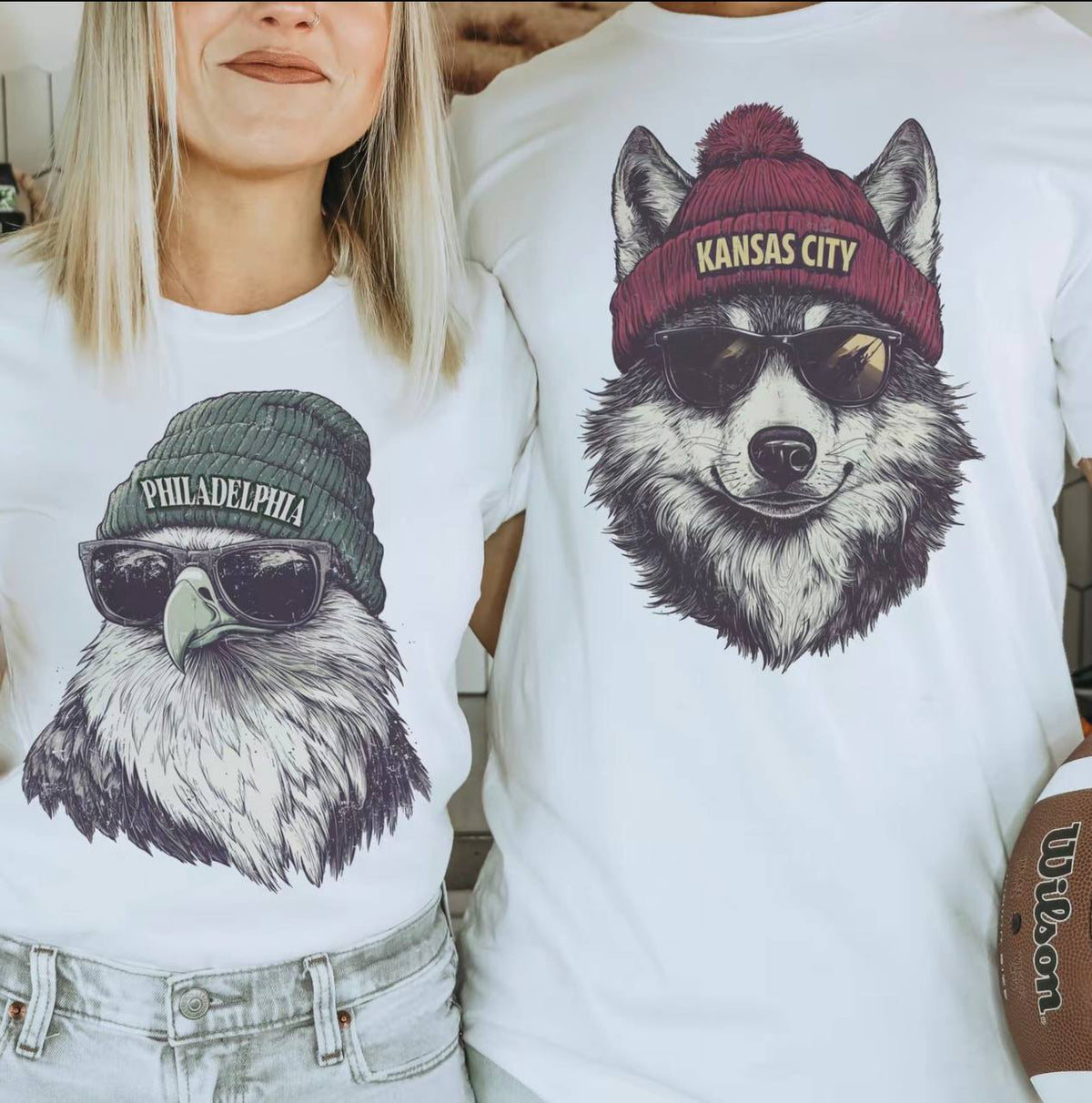 Spirit Animal Football City Graphic Tee City Animal Sports Tshirt Day City Football Top CaSual Game Hometown T-Shirt Comfortable Football Tees