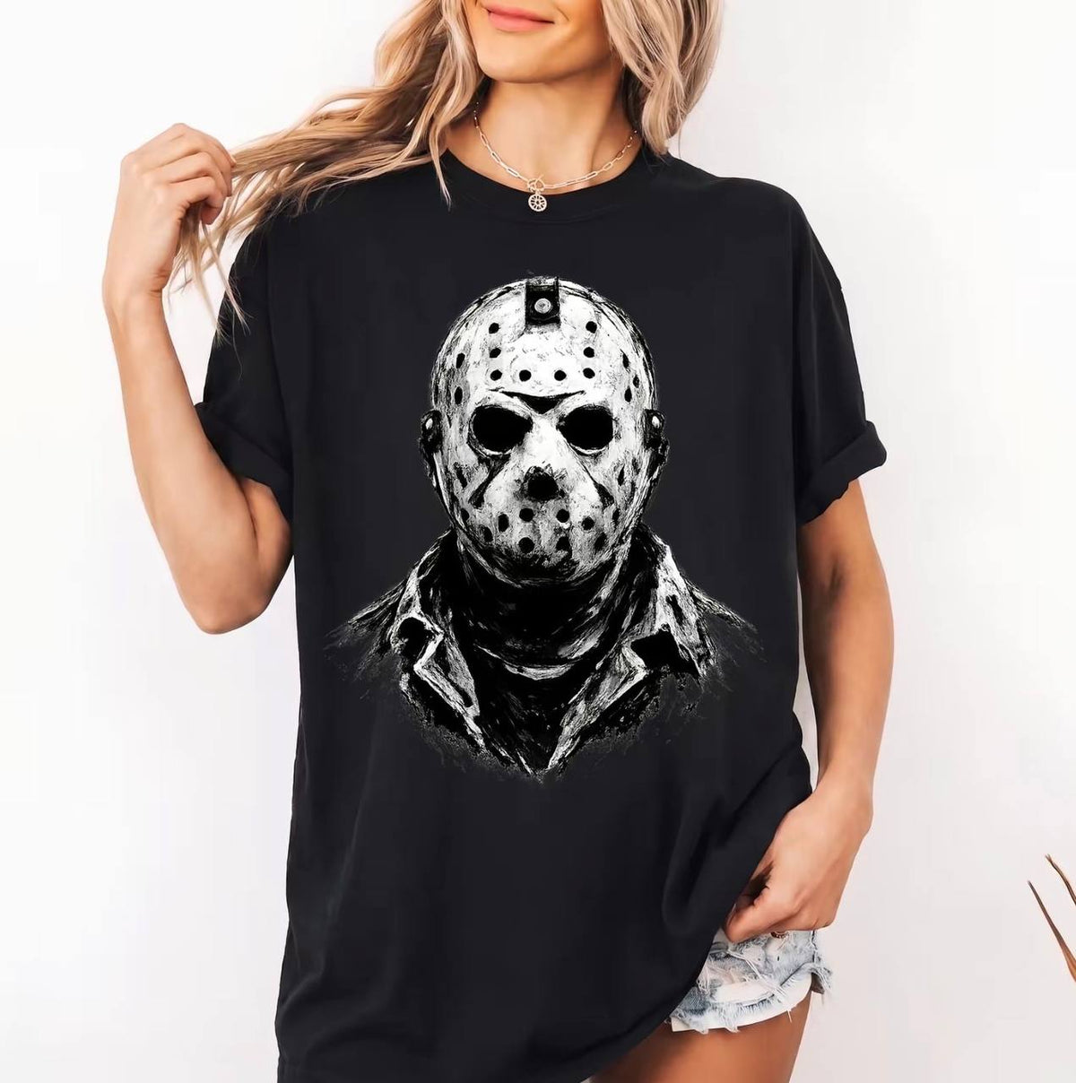 Vintage Horror Movie Character Shirt