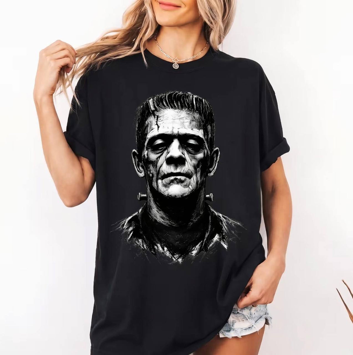 Vintage Horror Movie Character Shirt